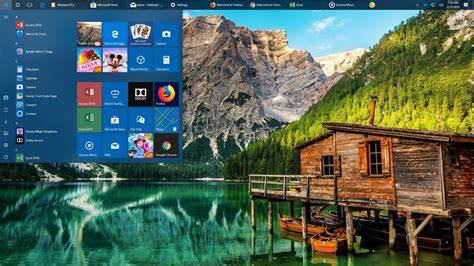 Desktop background and themes customization .